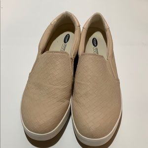 Dr Scholls memory foam pink slip on shoes